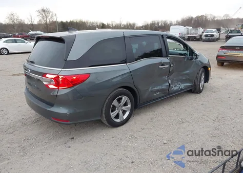 2018 Honda Odyssey Ex z USA, uszkodzony, nr VIN 5FNRL6H53JB055854
